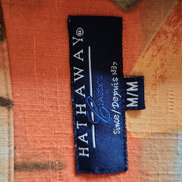 Hathaway Hawaiian shirt, size medium - Picture 5 of 7